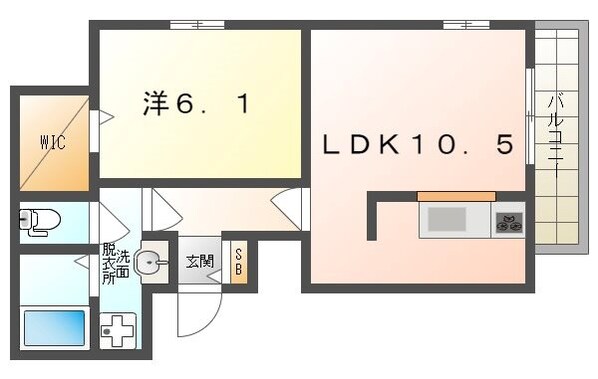 グレートエレガンス’24の物件間取画像